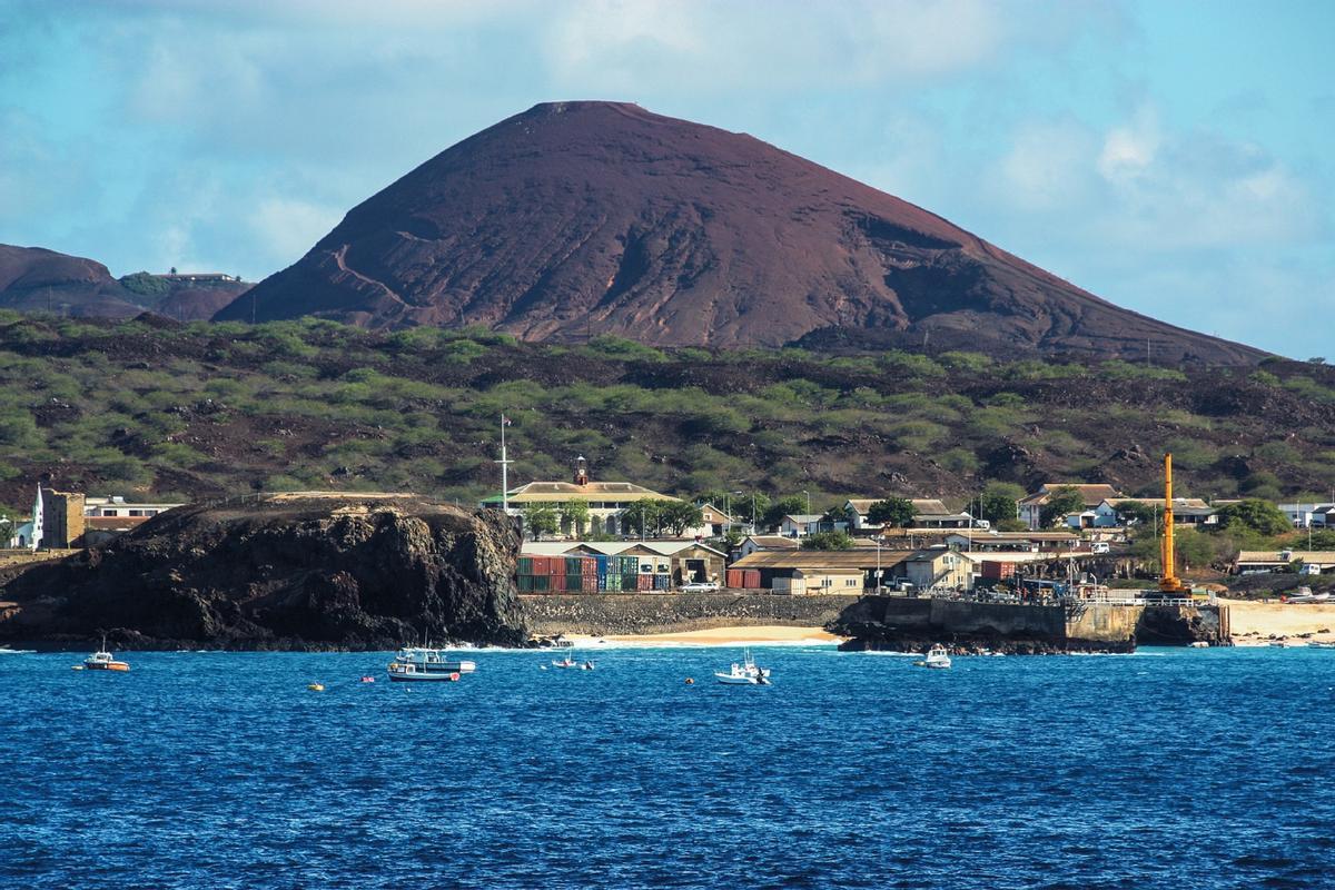 Isla Ascensión, atlántico sur Isla Ascensión, atlántico sur