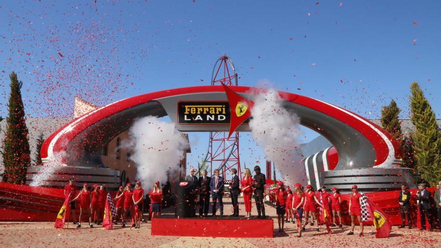 Ferrari Land engega motors amb la muntanya russa més alta i més ràpida d&#039;Europa