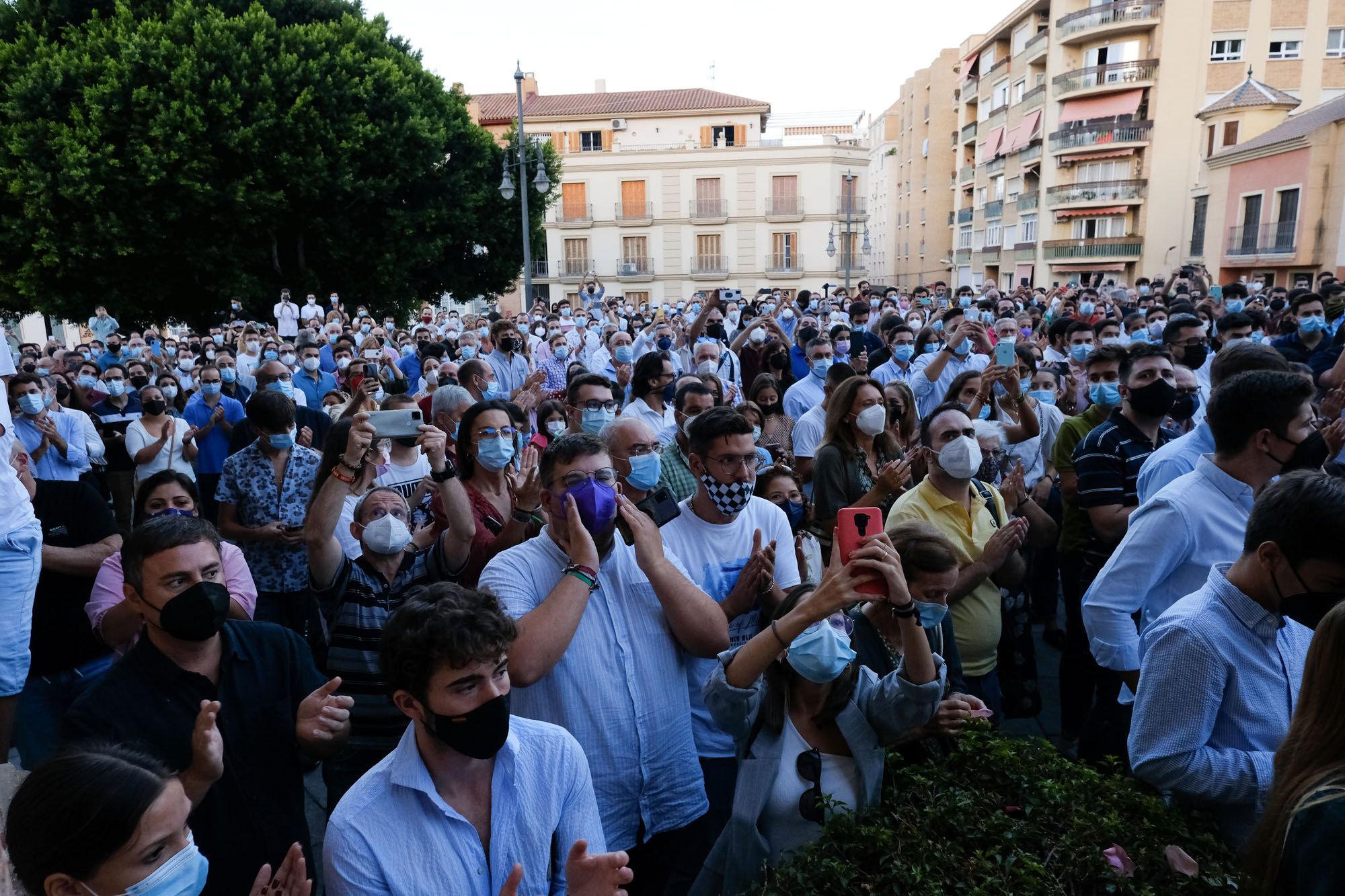 Traslado de la Virgen de la Victoria desde la Catedral de Málaga