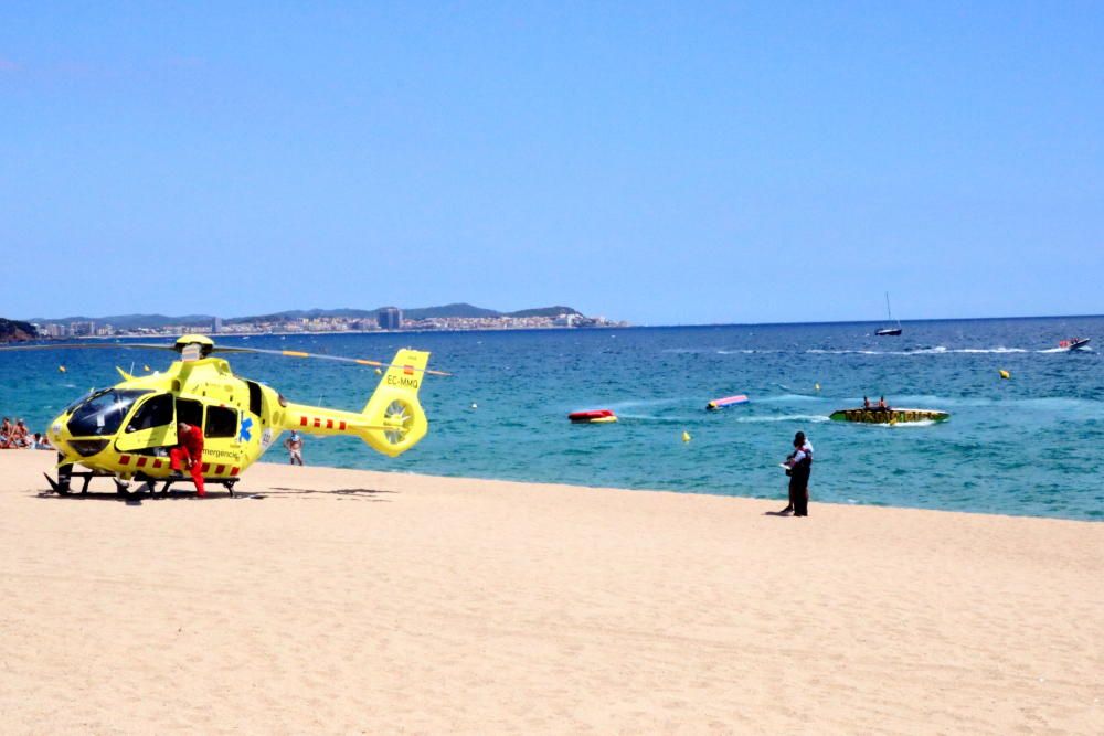 Ofegats a Platja d'Aro i s'Agaró