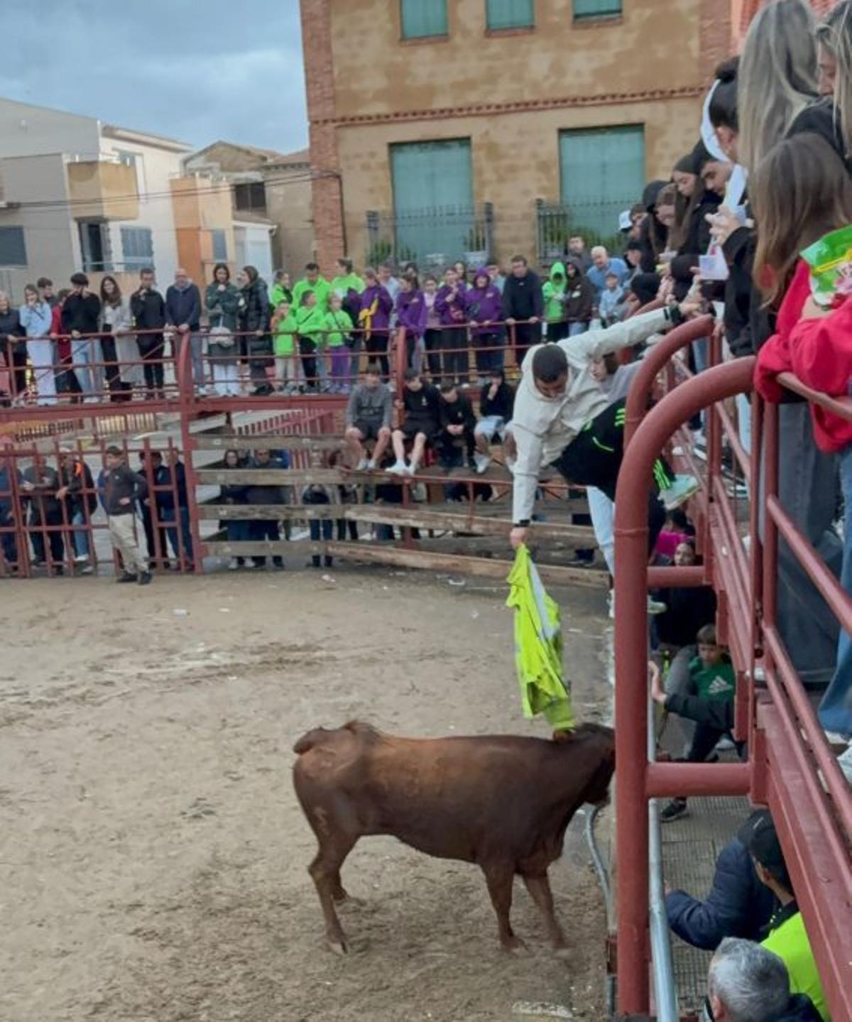 Los danzantes tuvieron gran protagonismo en las fiestas.