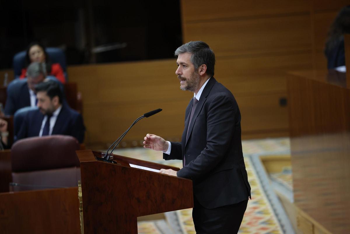 El consejero de Presidencia, Justicia y Administración Local, y portavoz del Gobierno autonómico, Miguel Ángel García Martín.