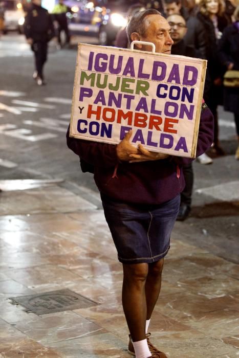 Manifestación del Día de la Mujer en Valencia