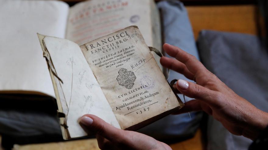 La Biblioteca Nacional recupera más de 400 libros depositados en el Valle de los Caídos