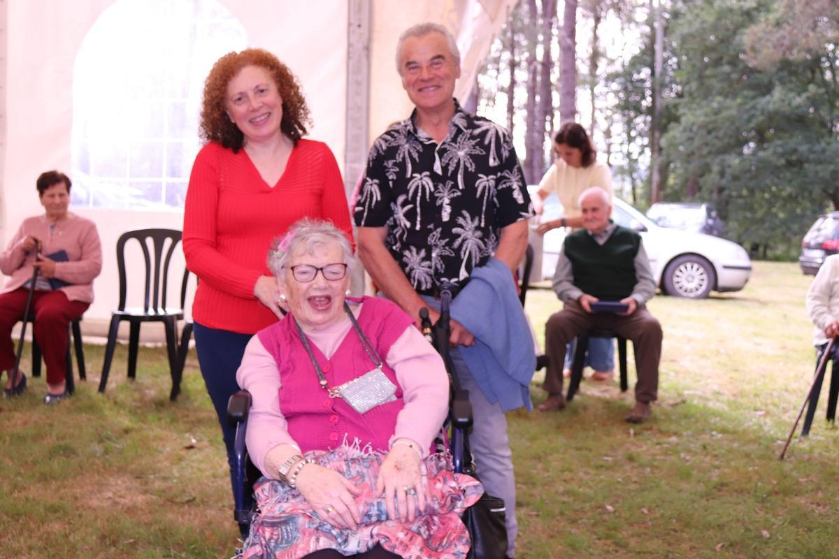 Emérita, en la Festa dos Maiores de este año en Frades.