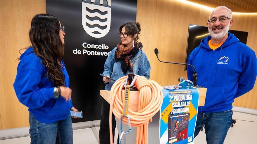 La II Prueba de la Liga de Escalada de Promoción, este domingo en A Xunqueira