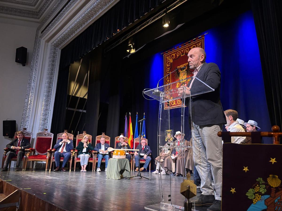 EN IMÁGENES: Pedro Morán y Joaquín Pajarón, protagonistas de les Fabes de Villaviciosa