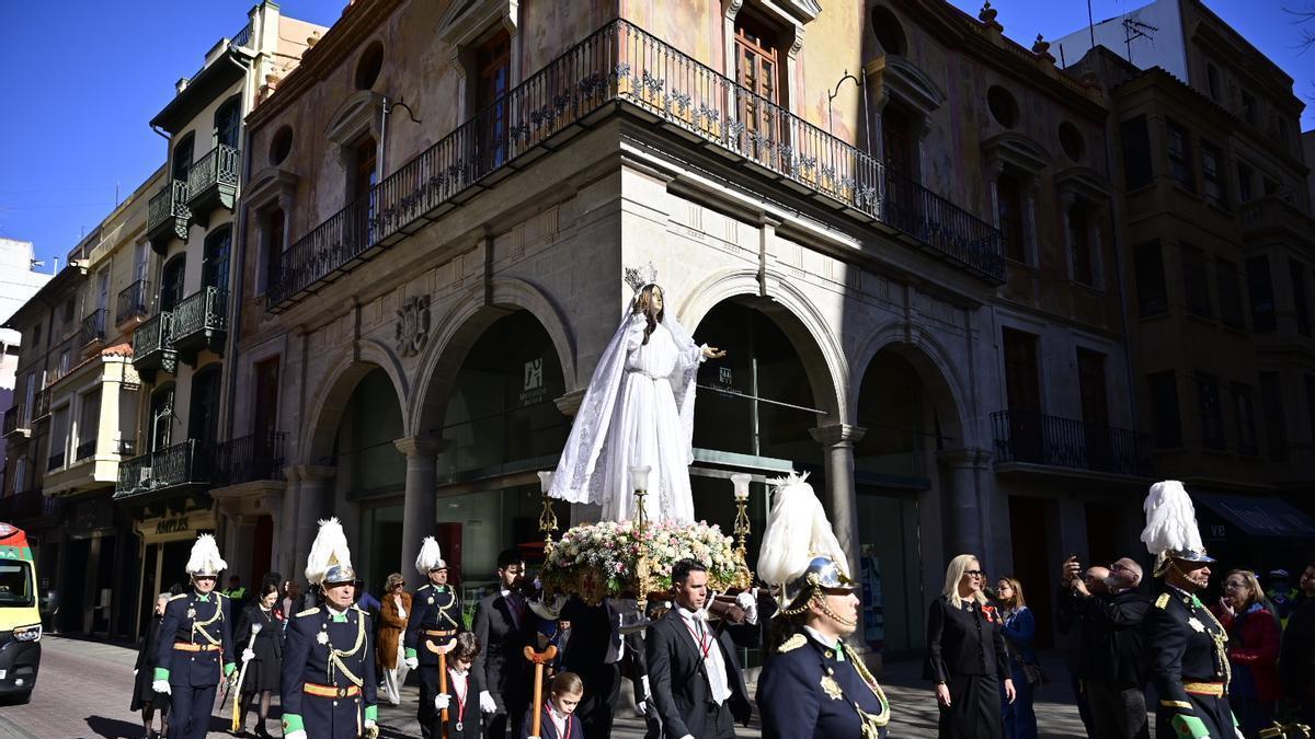 Castelló celebra la procesión del Encuentro del Domingo de Resurrección
