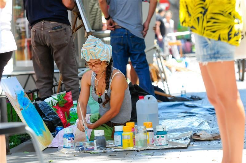 Concurso de Pintura Rápida en Mesa y López