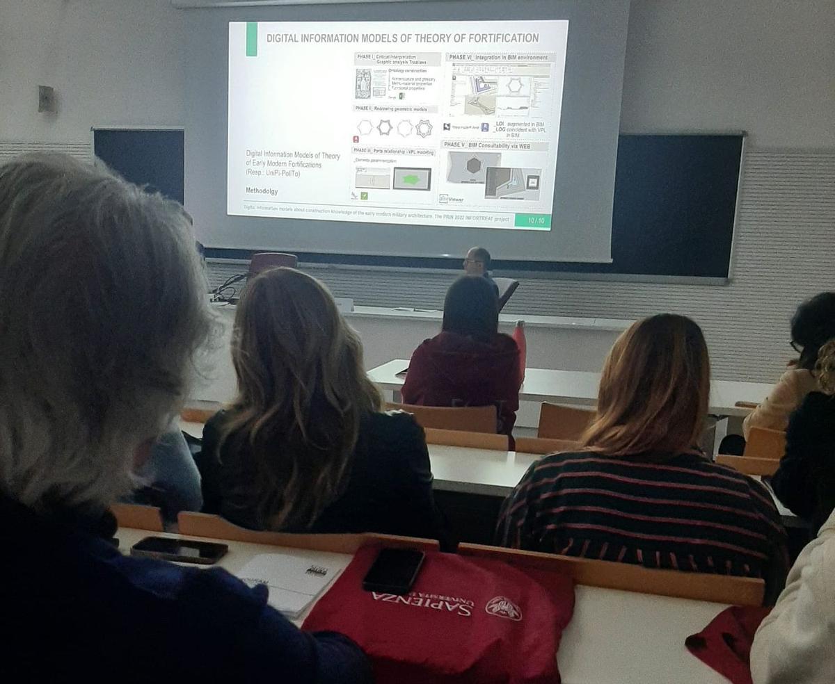 Las excavaciones en la Torre de Tadeo de Burriana han sido objeto de estudio en el congreso internacional celebrado en Roma.