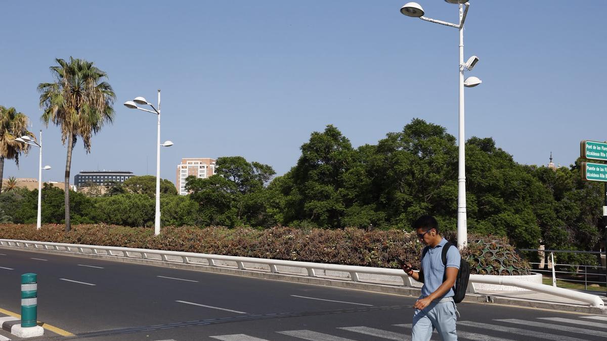 Imagen del Puente de las Flores en la actualidad.