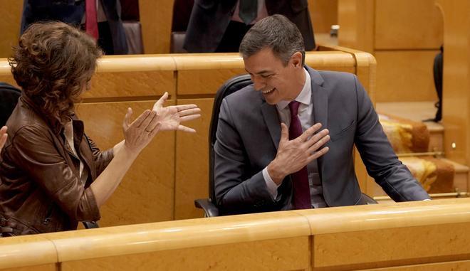 Sesión de control al Gobierno en el Senado.