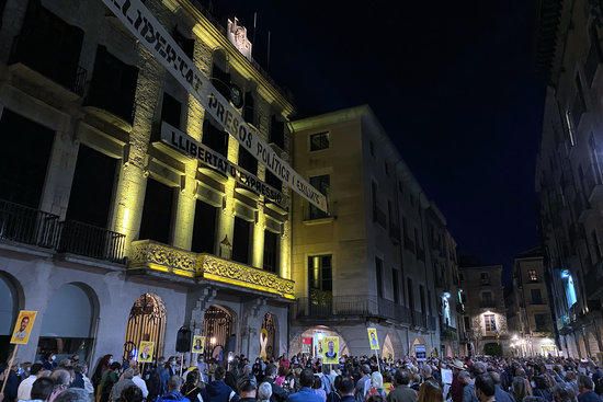 Protesta a Girona