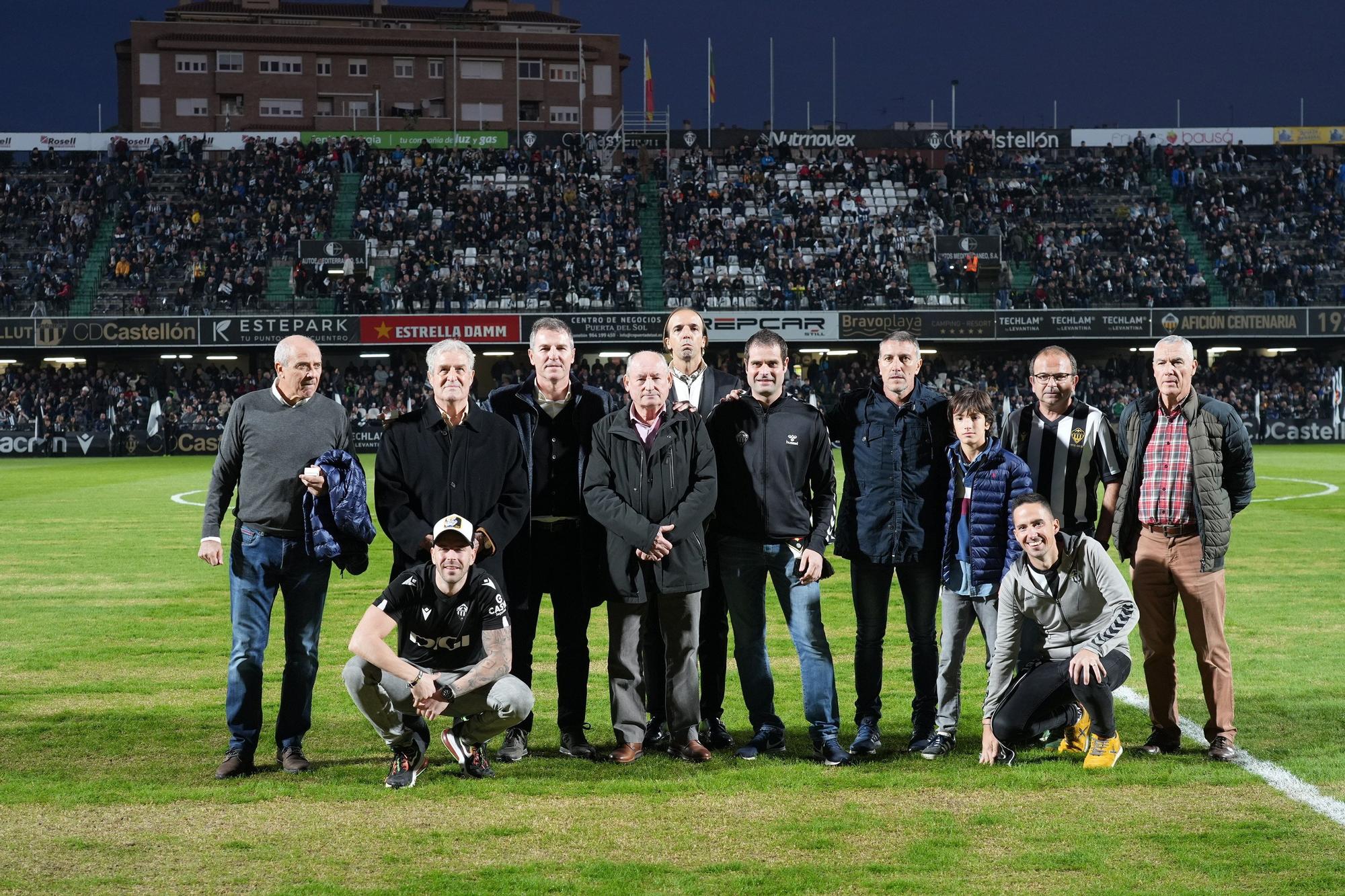 La afición del Castellón antes del partido