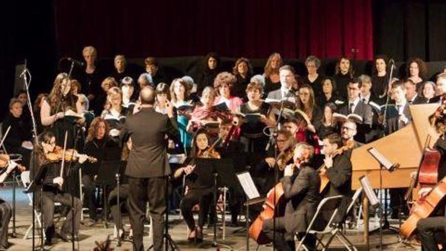 Imagen del concierto &#039;El Messies de Händel participatiu d&#039;Eivissa&#039;, que dirigió también Juan Francisco Ballesteros en el Recinto Ferial en diciembre del año pasado.