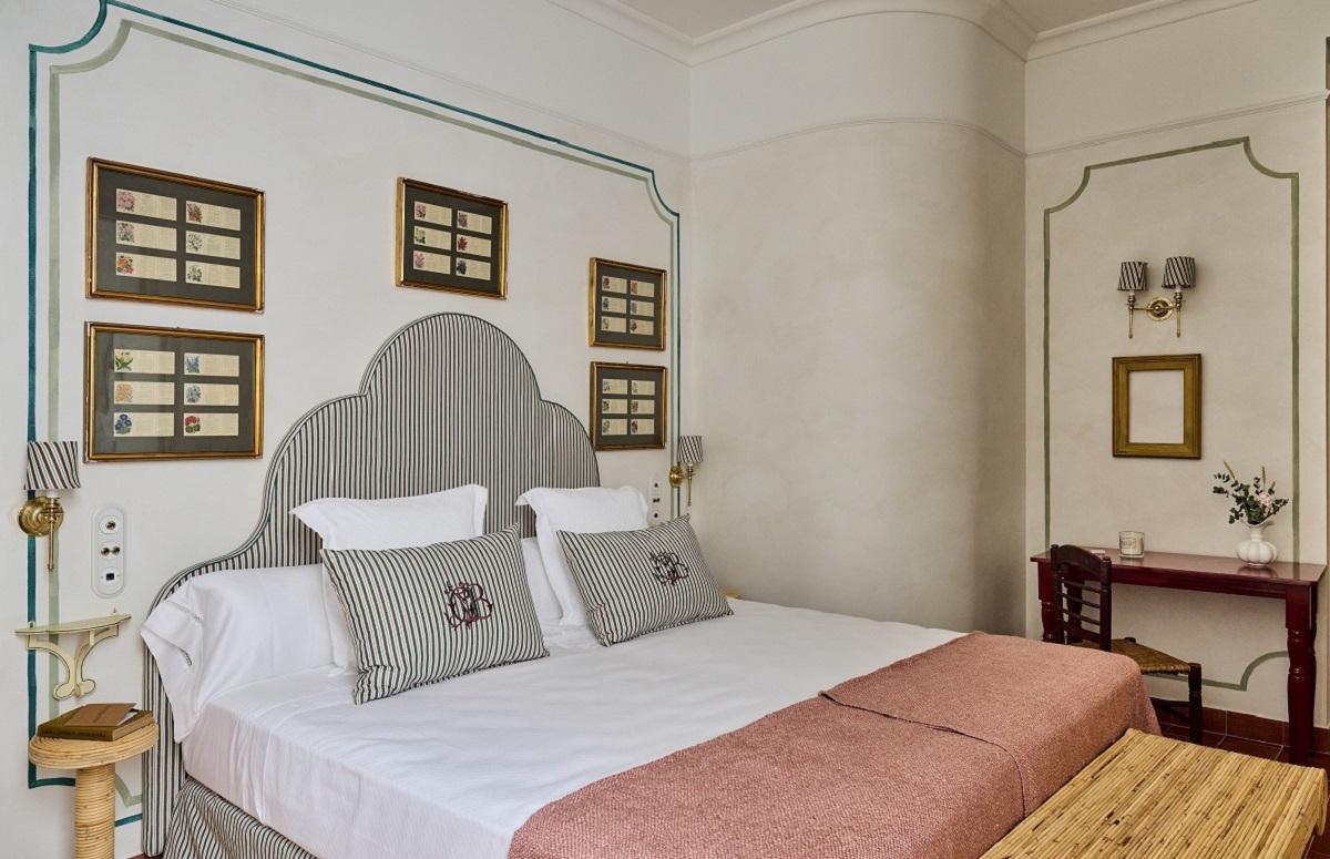 Una de las habitaciones del hotel Cristine Bedfor de Malaga, en la calle Méndez Núñez.