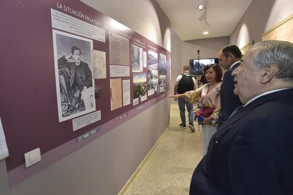 Inauguración del Aula Museo del IES Pérez Galdós