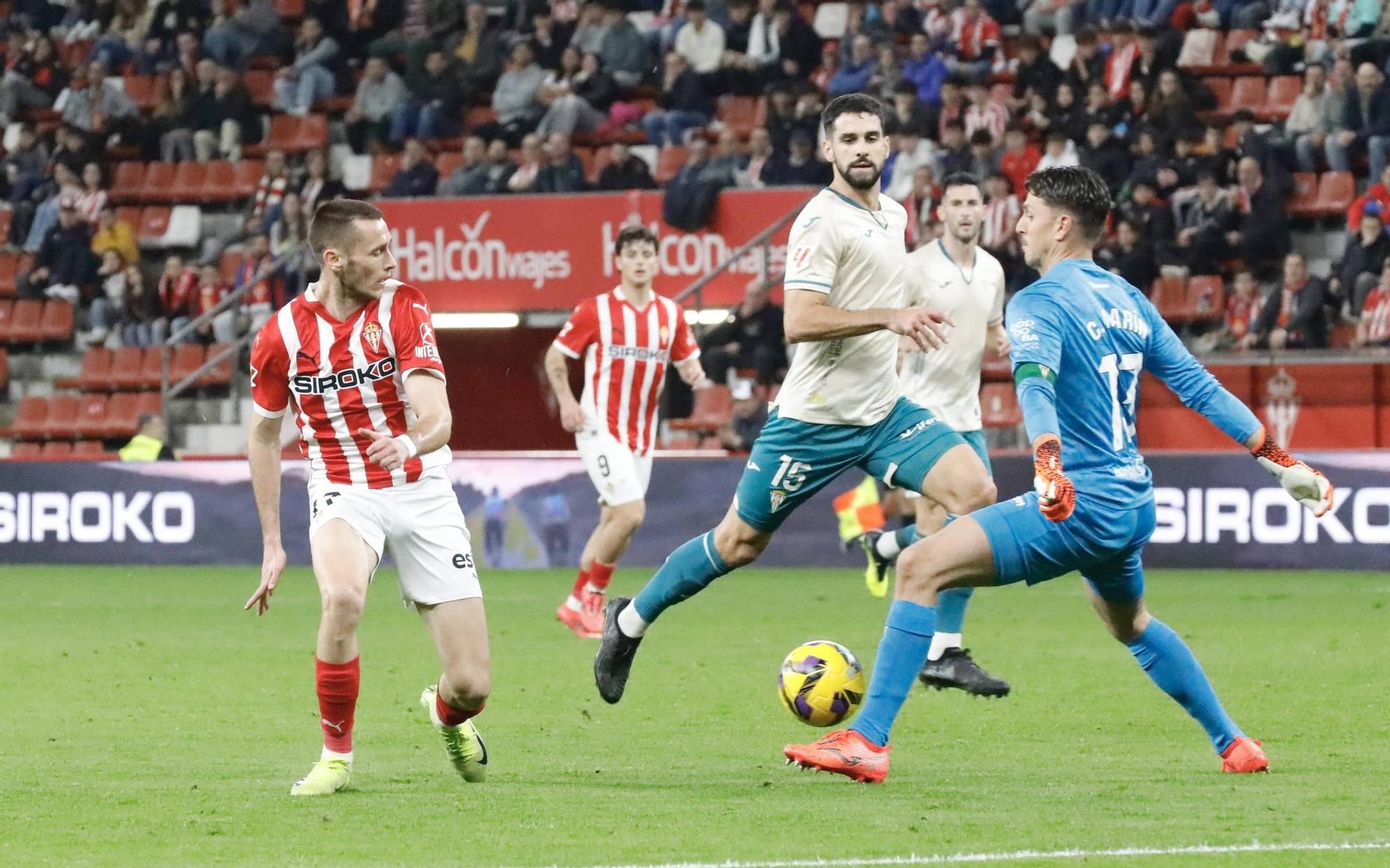 Así fue (en imágenes) el triunfo del Sporting en El Molinon ante el Córdoba