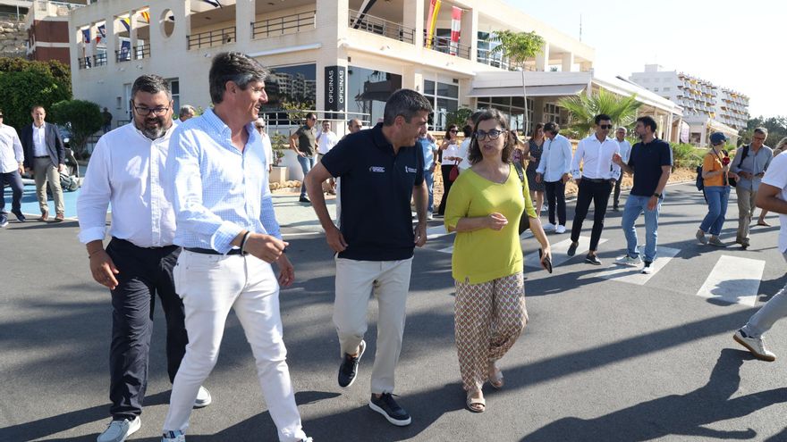 Así ha sido la visita de Carlos Mazón a La Vila Joiosa