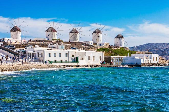 Molino de viento de Mikonos