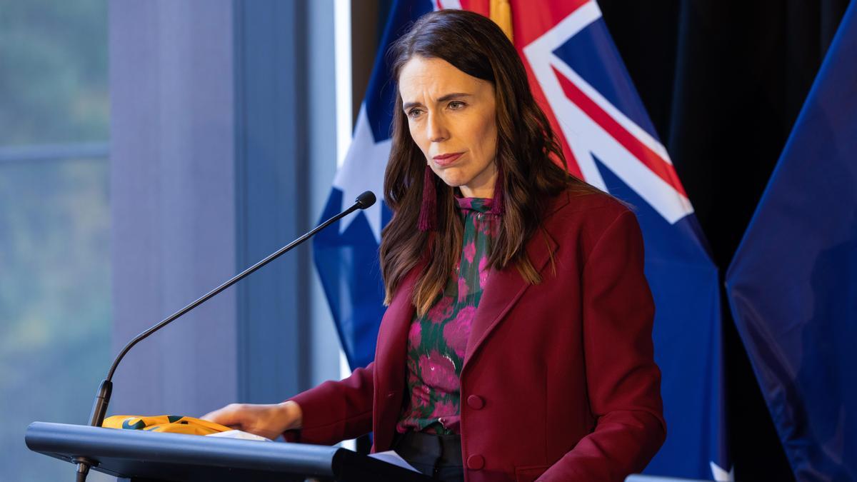 Jacinda Ardern.