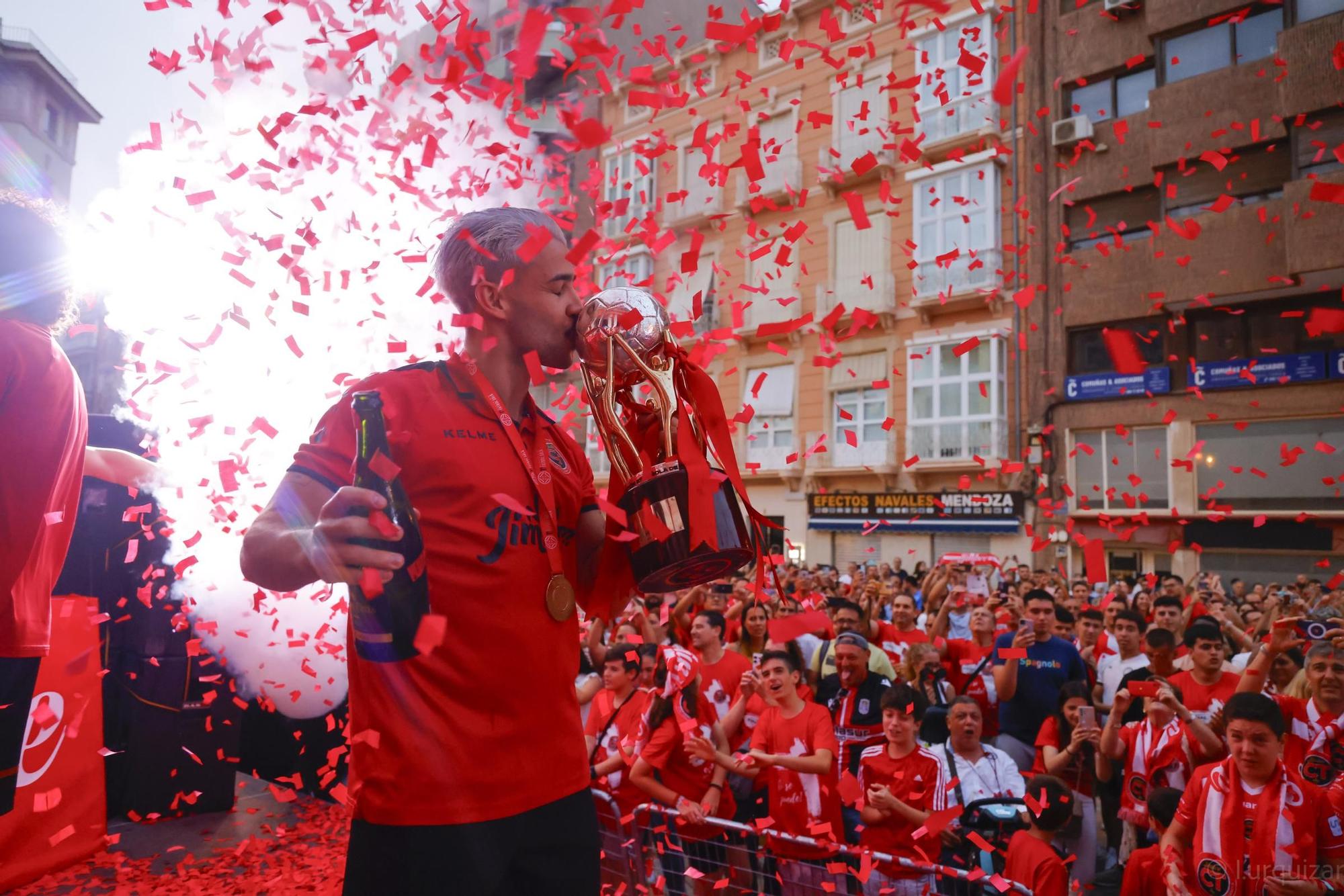 Las imágenes de la celebración del Jimbee Cartagena, campeón de liga