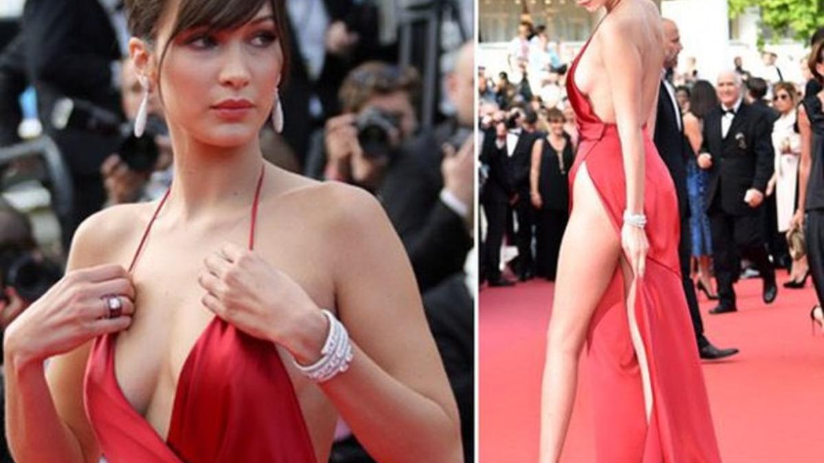 Bella Hadid, deslumbrante en Cannes.