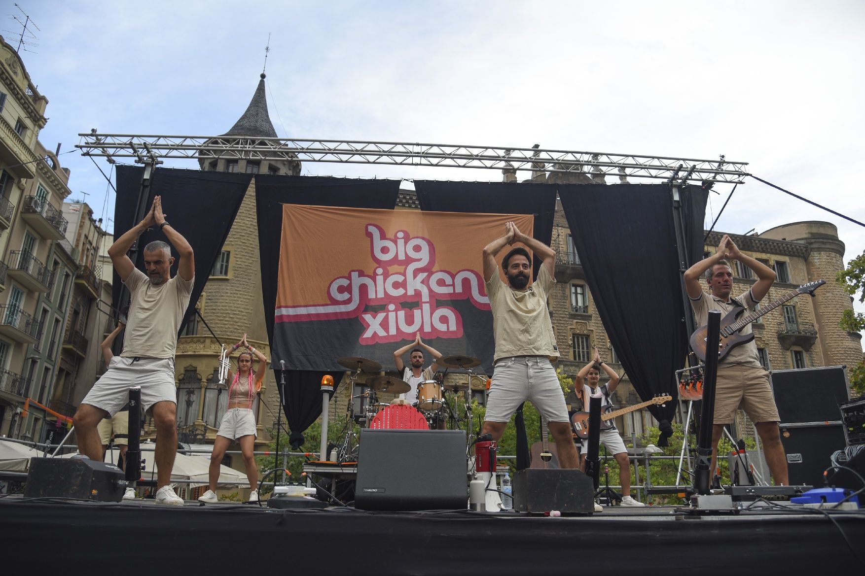 Troba't a les imatges de l'espectacle de Xiula a la Festa Major de Manresa