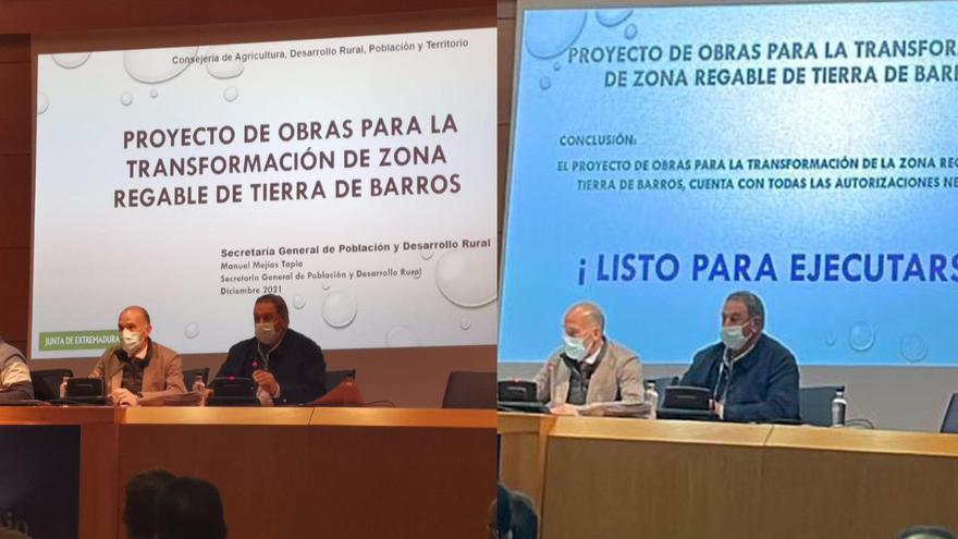 La Comunidad de Labradores arremete contra Mejías por &quot;no contar la verdad&quot; sobre el proyecto de regadío