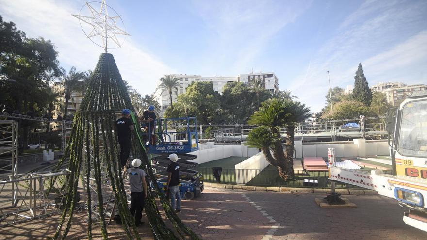 El Ayuntamiento de Murcia adjudica la instalación del árbol de Navidad por 847.000 euros