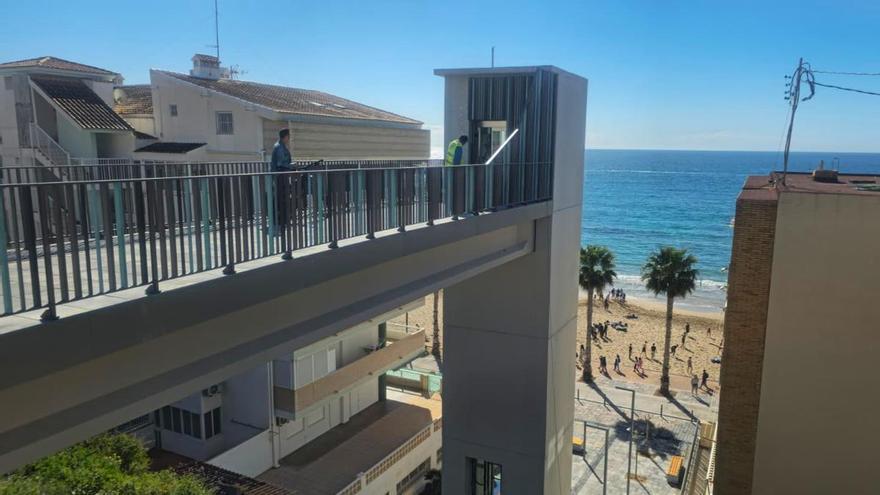 a de accesibilidad que disfruta ya la playa Centro de La Vila