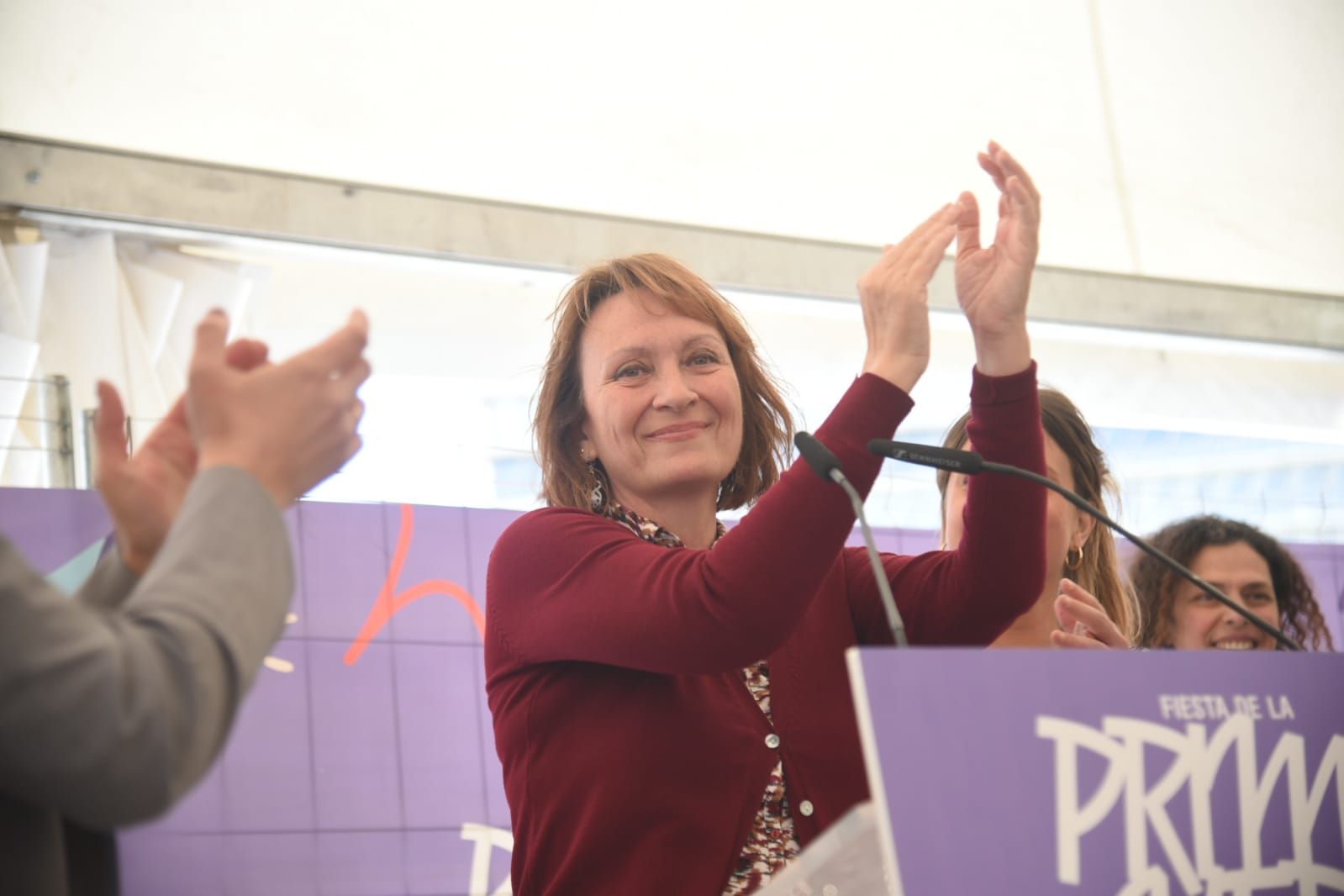 Fotogalería | Así está siendo la Fiesta de la Primavera de Podemos en Zaragoza