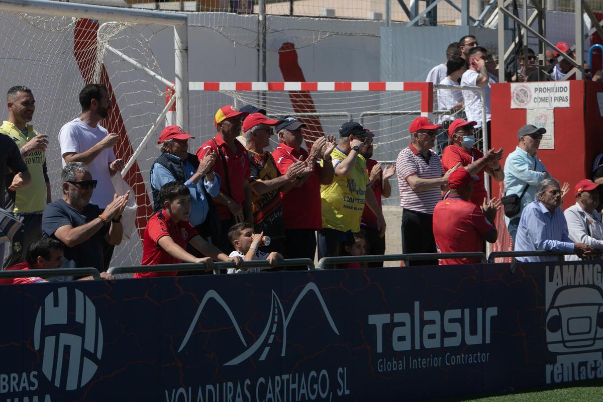 El partido entre la Deportiva Minera y el Xerez Deportivo, en imágenes