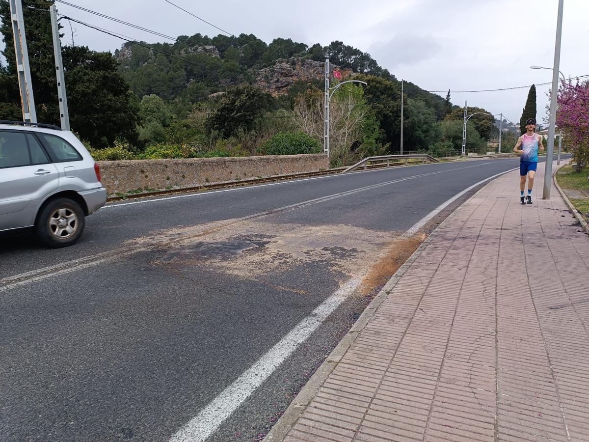 Muere un motorista de 46 años en Sóller