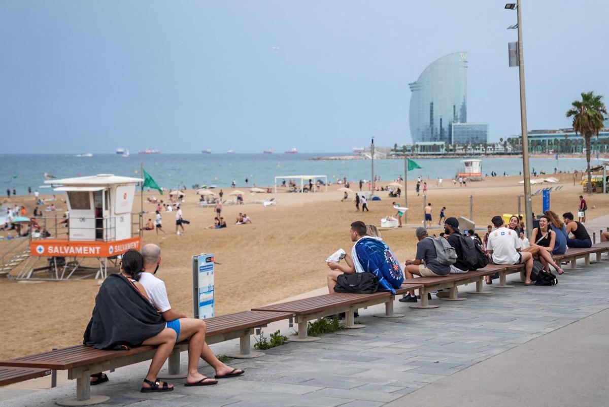 El tiempo en Barcelona: esperan las fuertes tormentas en las playas