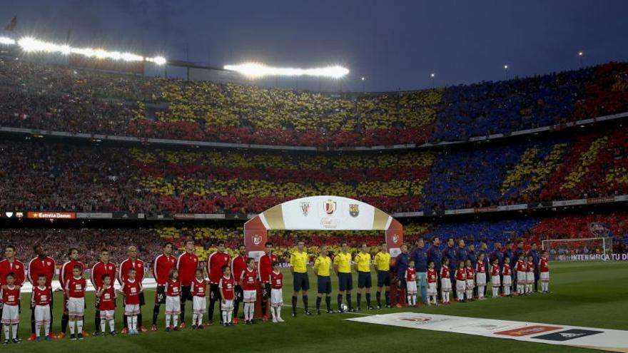 Piden una multa de 14.400 euros por la pitada en la final de Copa de 2015