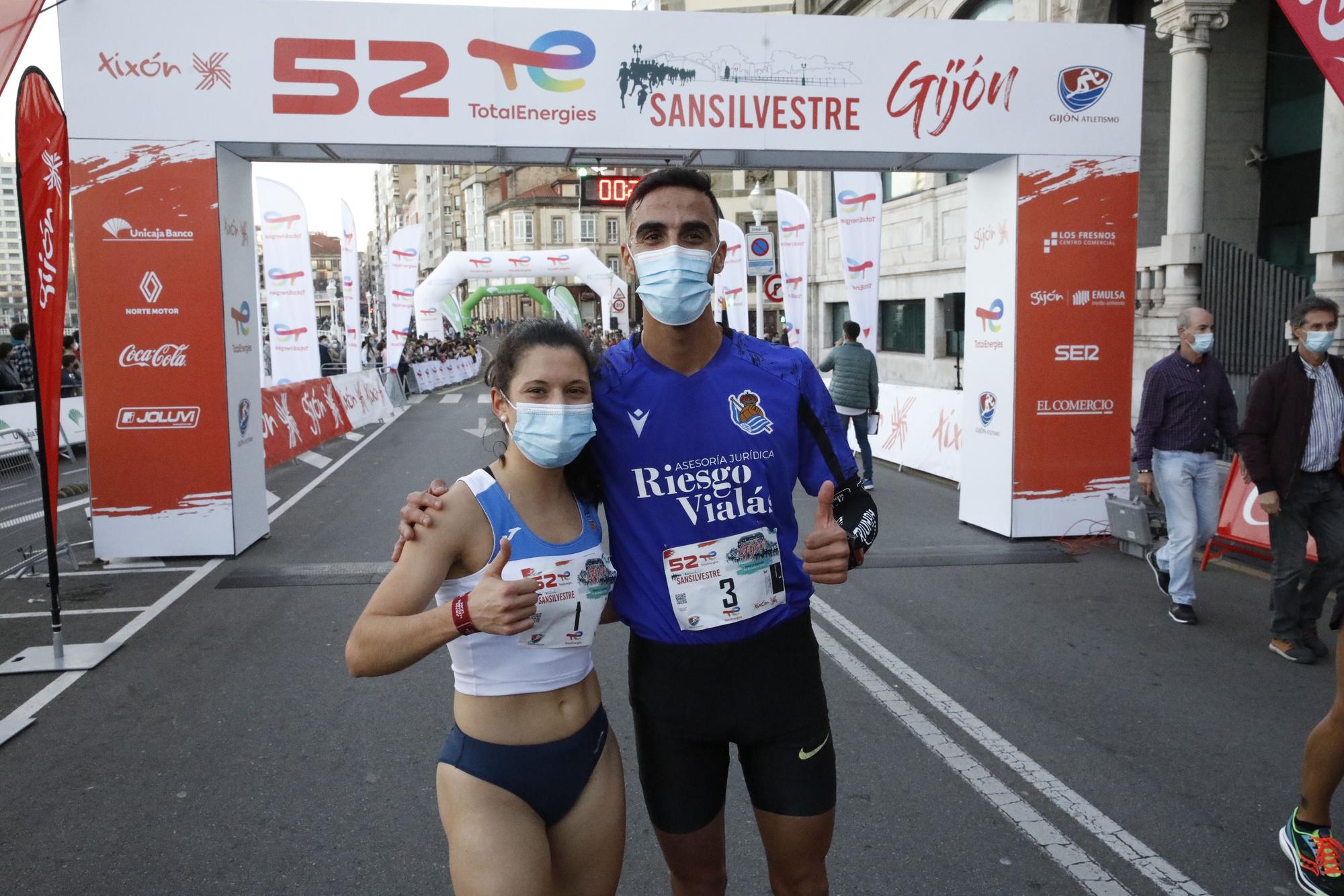 En imágenes: Así ha sido la victoria de Bakkali en la San Silvestre de Gijón