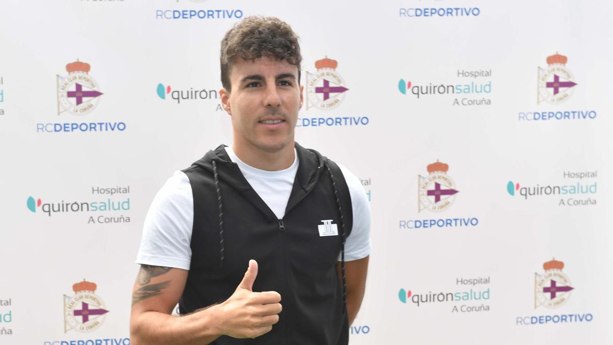 Diego Aguirre, en el arranque de la pretemporada del Dépor.