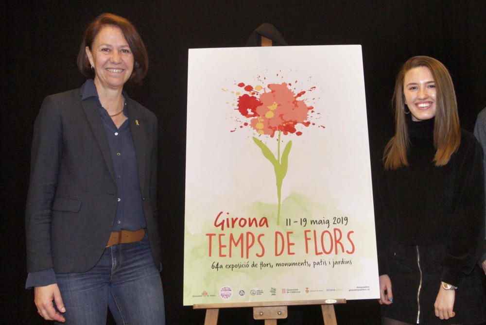 Presentació del cartell de Temps de Flors