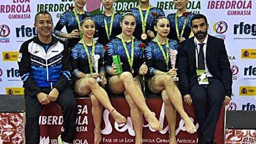 Les noies de l&#039;Egiba van aconseguir el tercer lloc, ahir a Sevilla