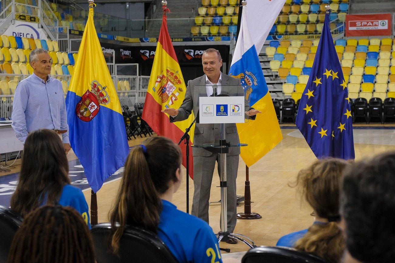 Acto de clausura de la temporada del SPAR Gran Canaria