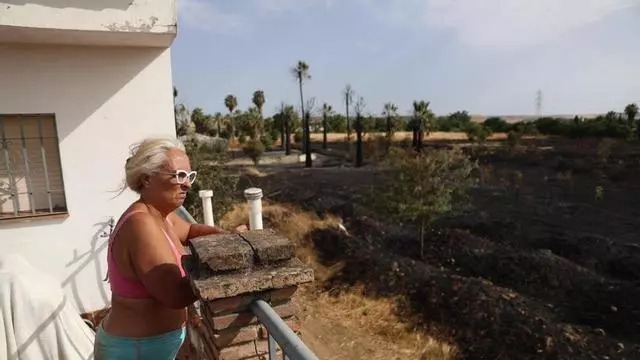 "Veía que mi casa se quemaba y dije: Yo me muero aqui'"