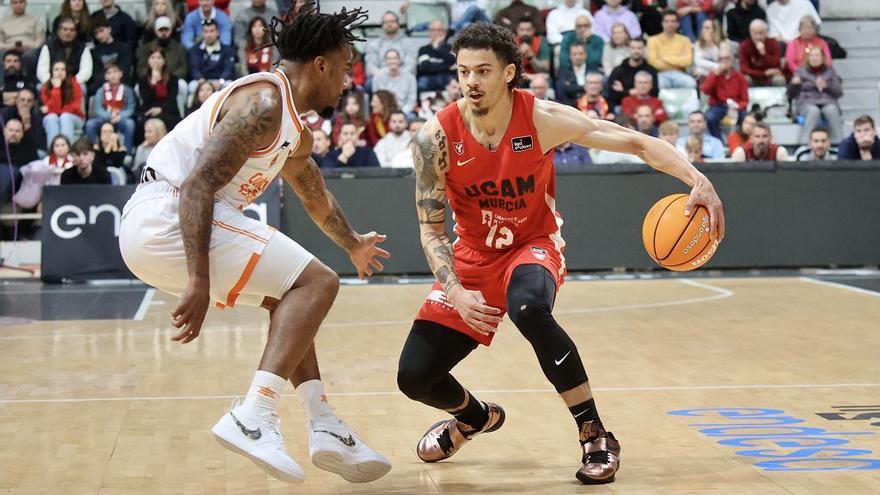 Las mejores imágenes del UCAM Murcia - Valencia Basket