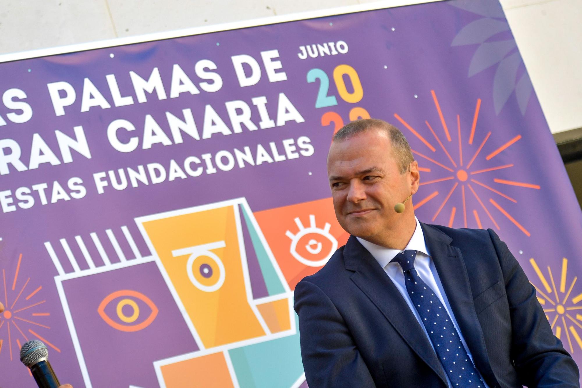 Presentación programa de las Fiestas Fundacionales de Las Palmas de Gran Canaria