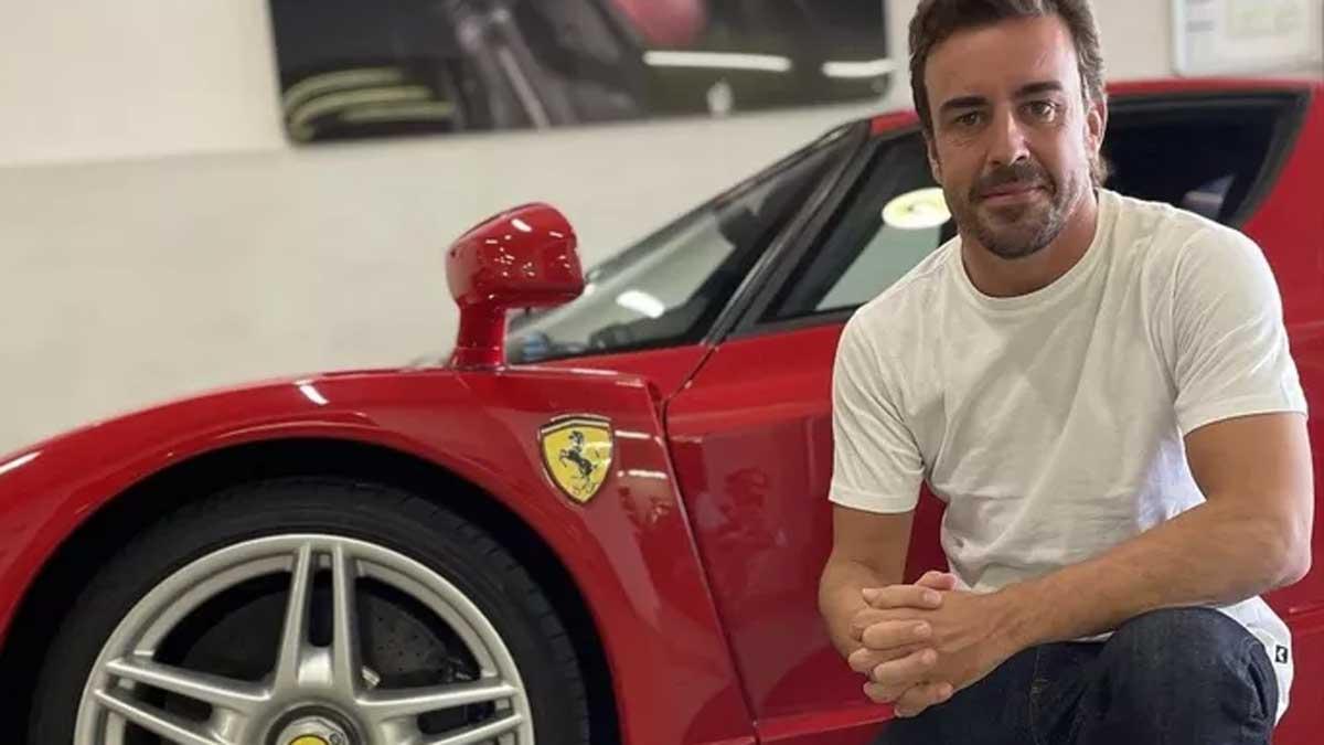 Alonso ha vendido su Ferrari Enzo