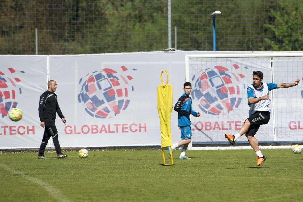 Entrenamiento del Real Oviedo