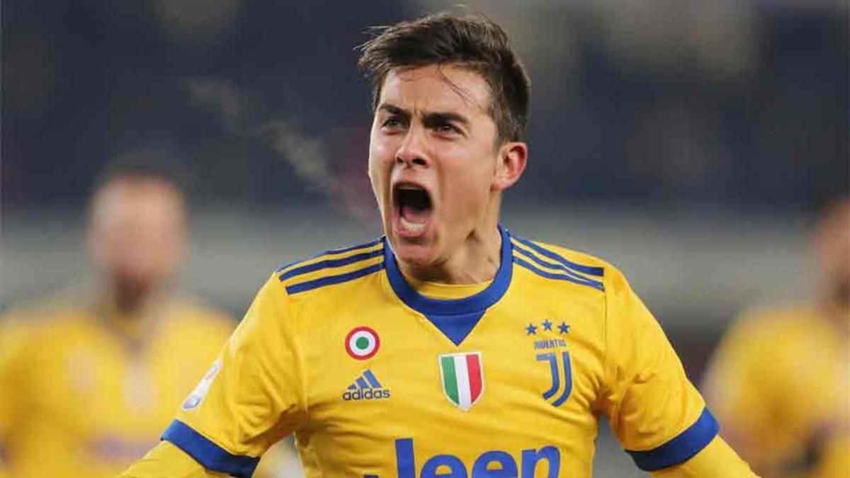 Dybala, delantero de la Juventus