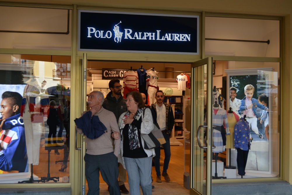 Apertura del outlet de lujo en Plaza Mayor.