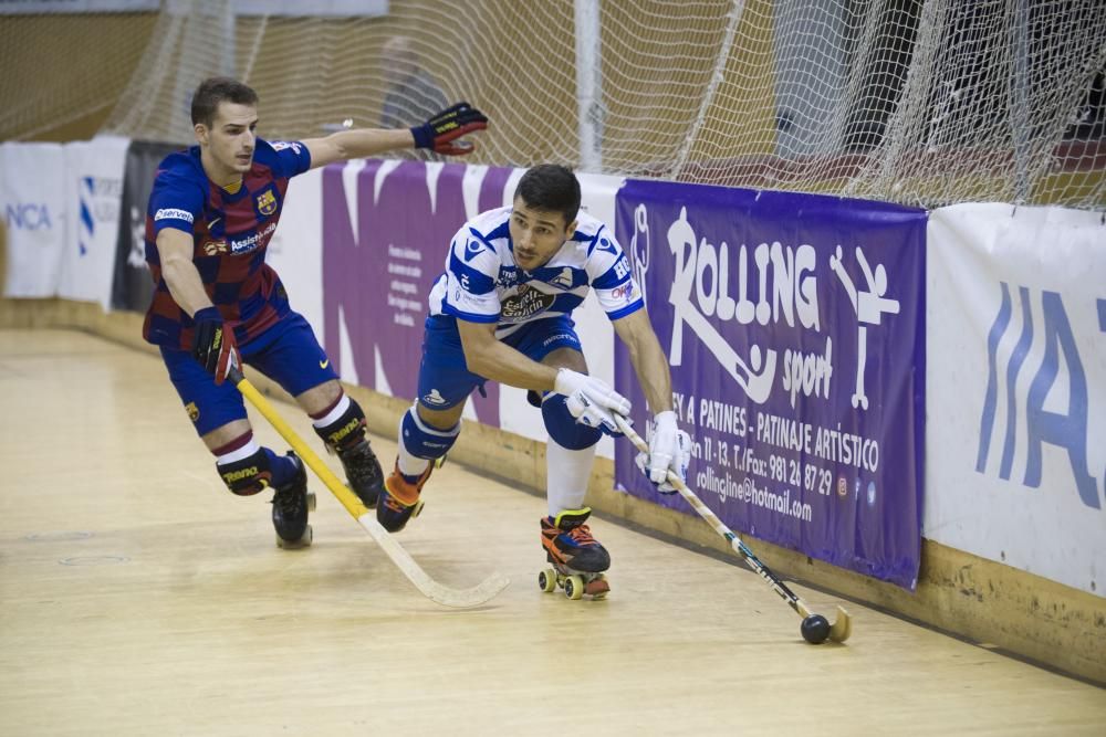 El Liceo le gana al Barça en una noche mágica