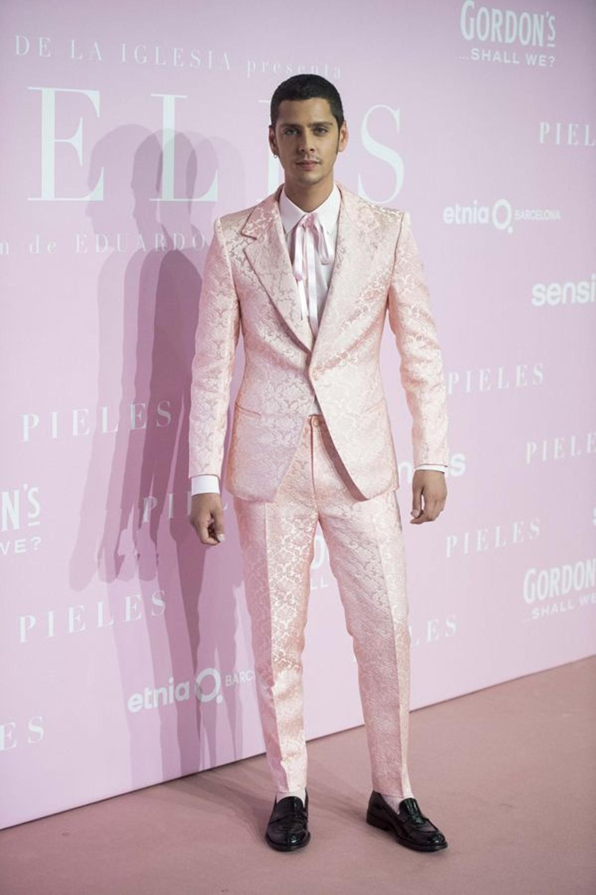 El actor Eduardo Casanova en el estreno de 'Pieles'